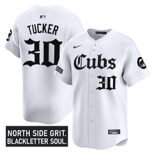 Chicago Cubs 'Gothic North Side Edition' Vapor Premier Limited Jersey - All Stitched