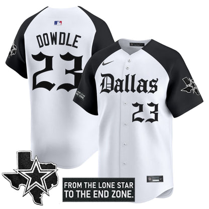 Dallas Cowboys 'Gothic Lone Star Edition' Vapor Baseball Jersey - All Stitched