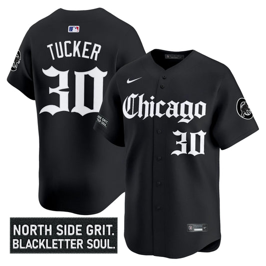 Chicago Cubs 'Gothic North Side Edition' Vapor Premier Limited Jersey V2 - All Stitched
