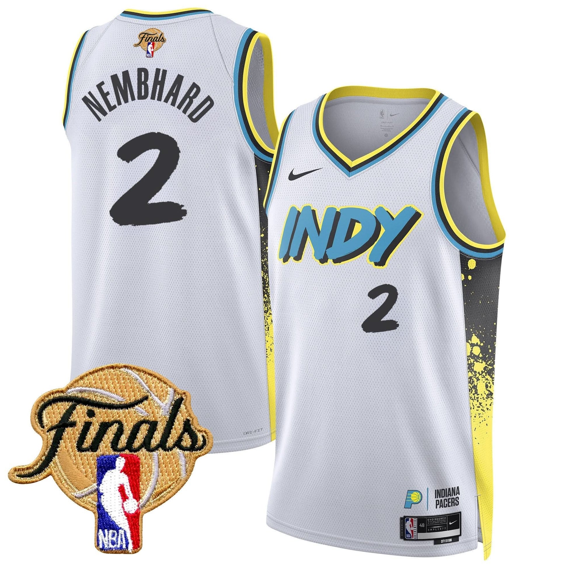 Indiana Pacers 2025 Finals Swingman Jersey - All Stitched