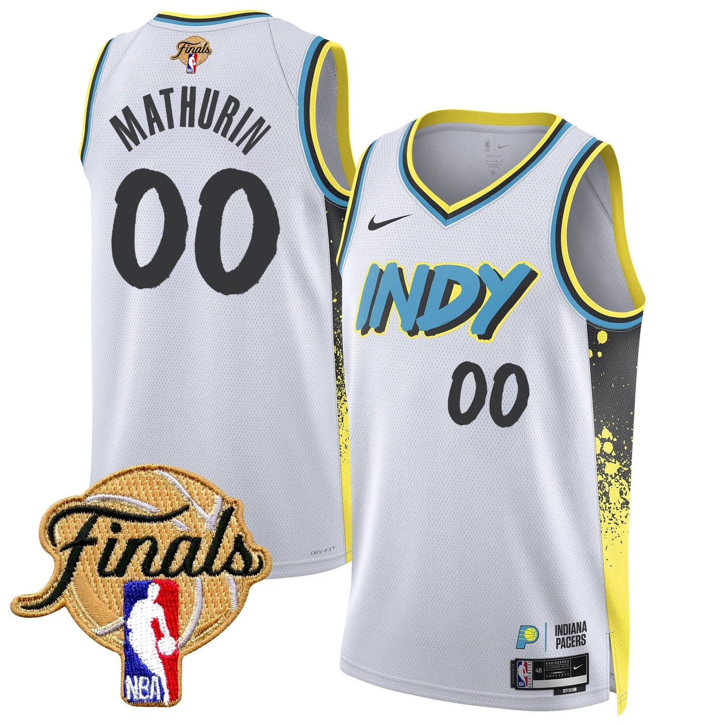 Indiana Pacers 2025 Finals Swingman Jersey - All Stitched