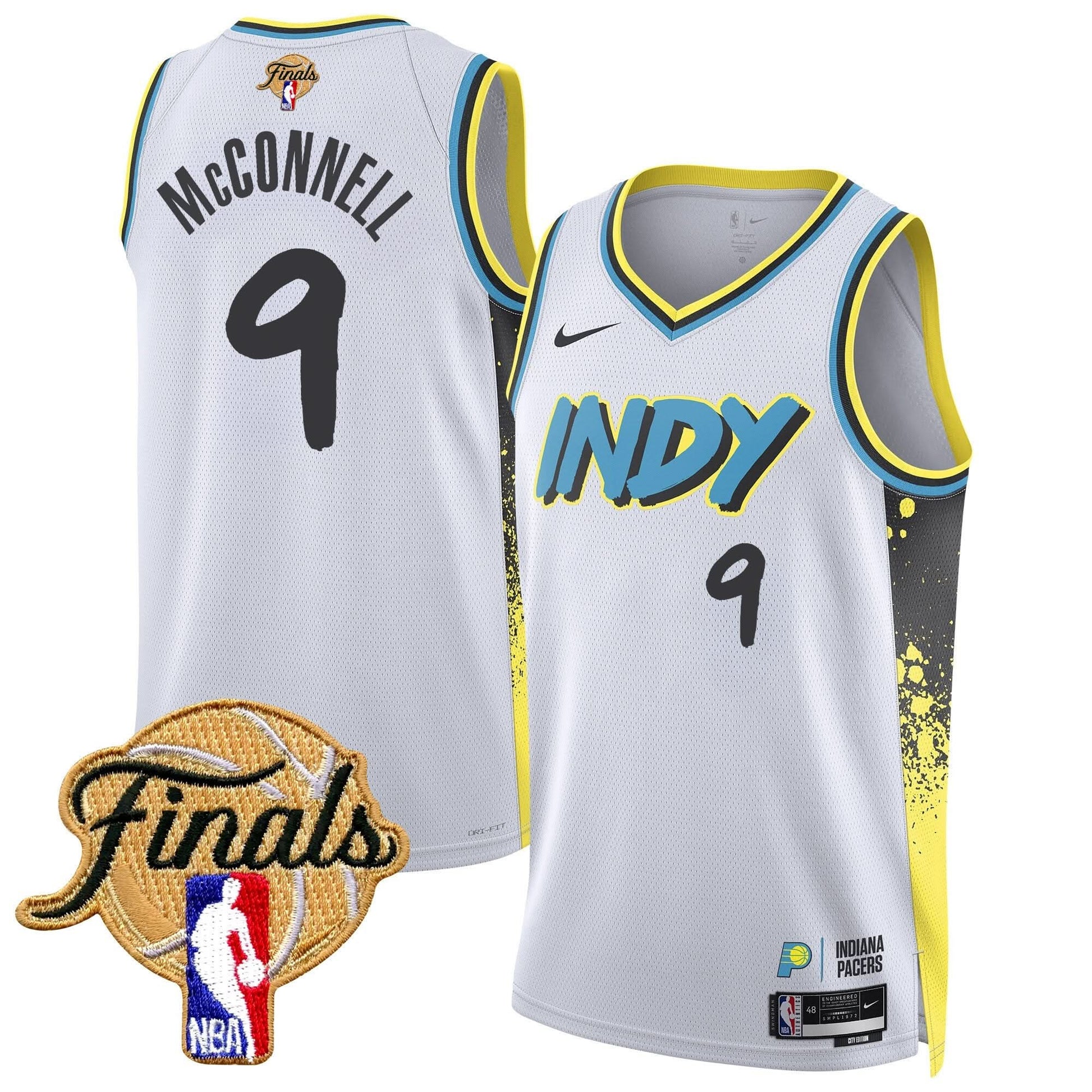 Indiana Pacers 2025 Finals Swingman Jersey - All Stitched