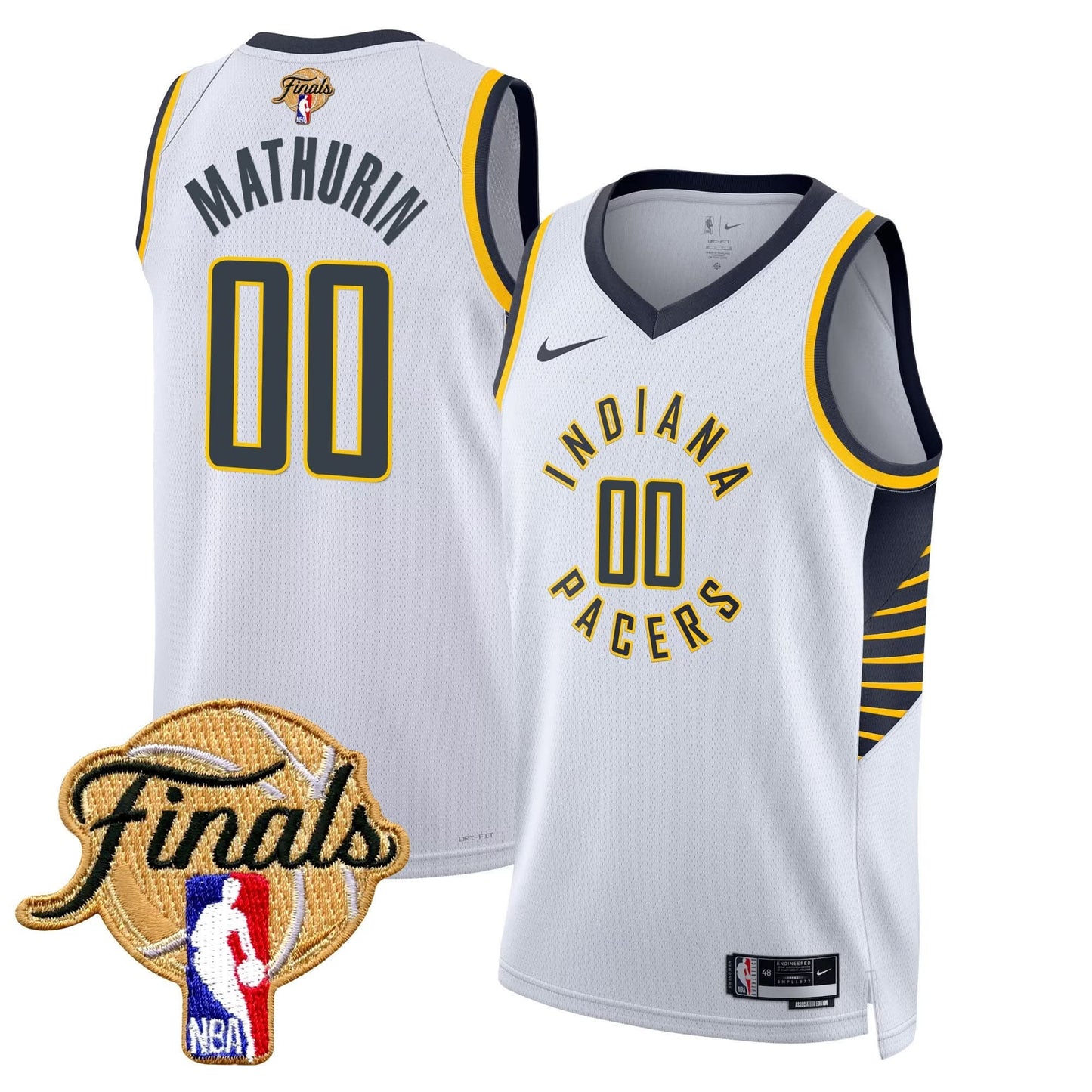 Indiana Pacers 2025 Finals Swingman Jersey - All Stitched