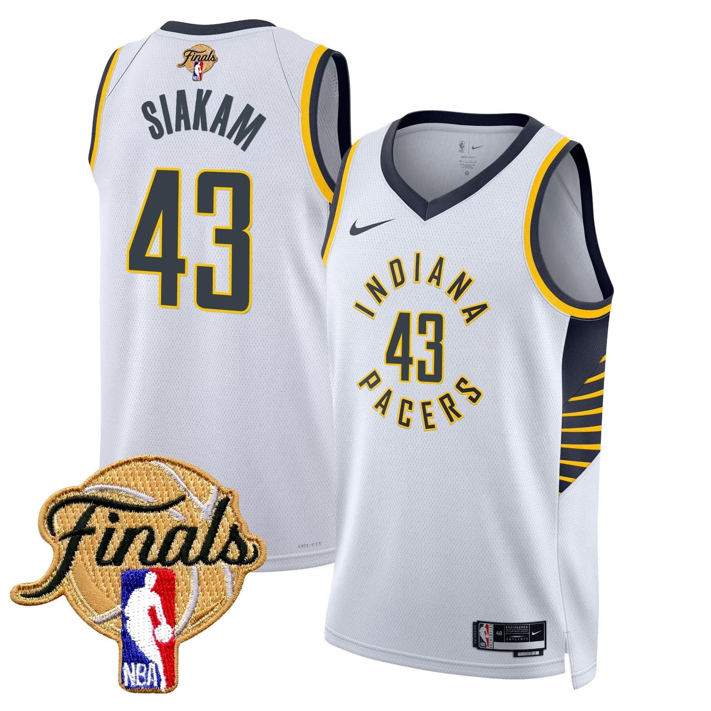 Indiana Pacers 2025 Finals Swingman Jersey - All Stitched