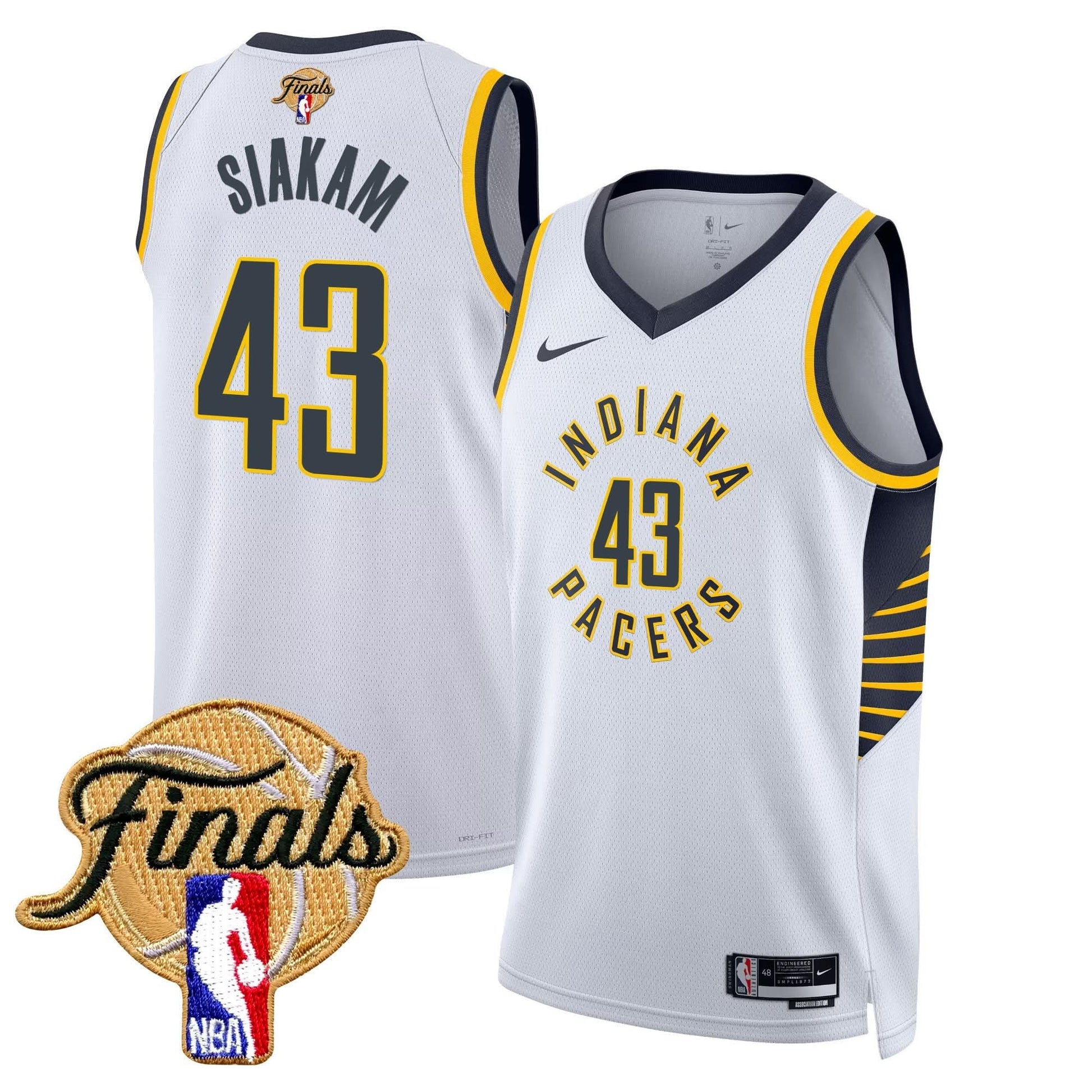 Indiana Pacers 2025 Finals Swingman Jersey - All Stitched