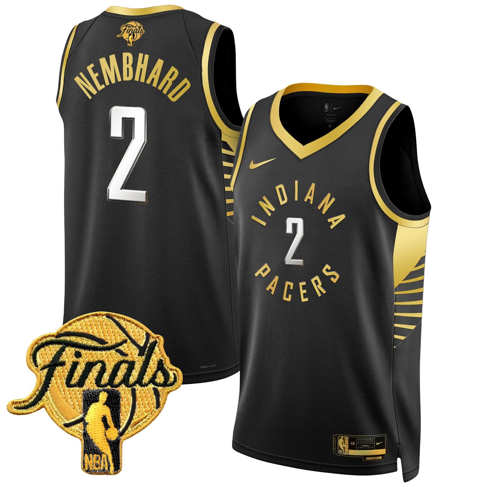 Indiana Pacers 2025 Finals Swingman Jersey - All Stitched