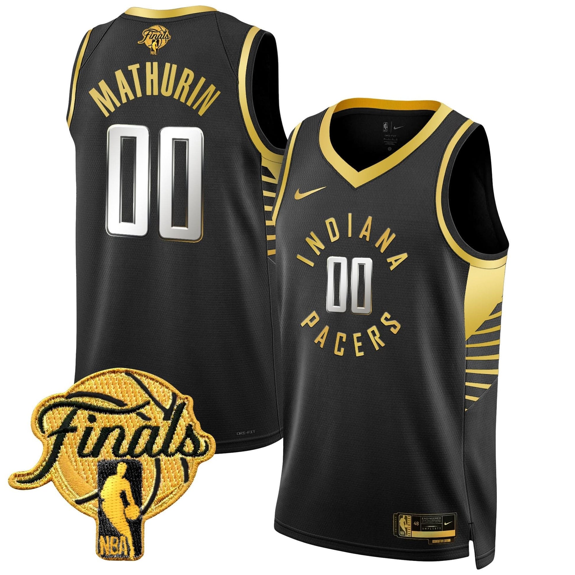 Indiana Pacers 2025 Finals Swingman Jersey - All Stitched