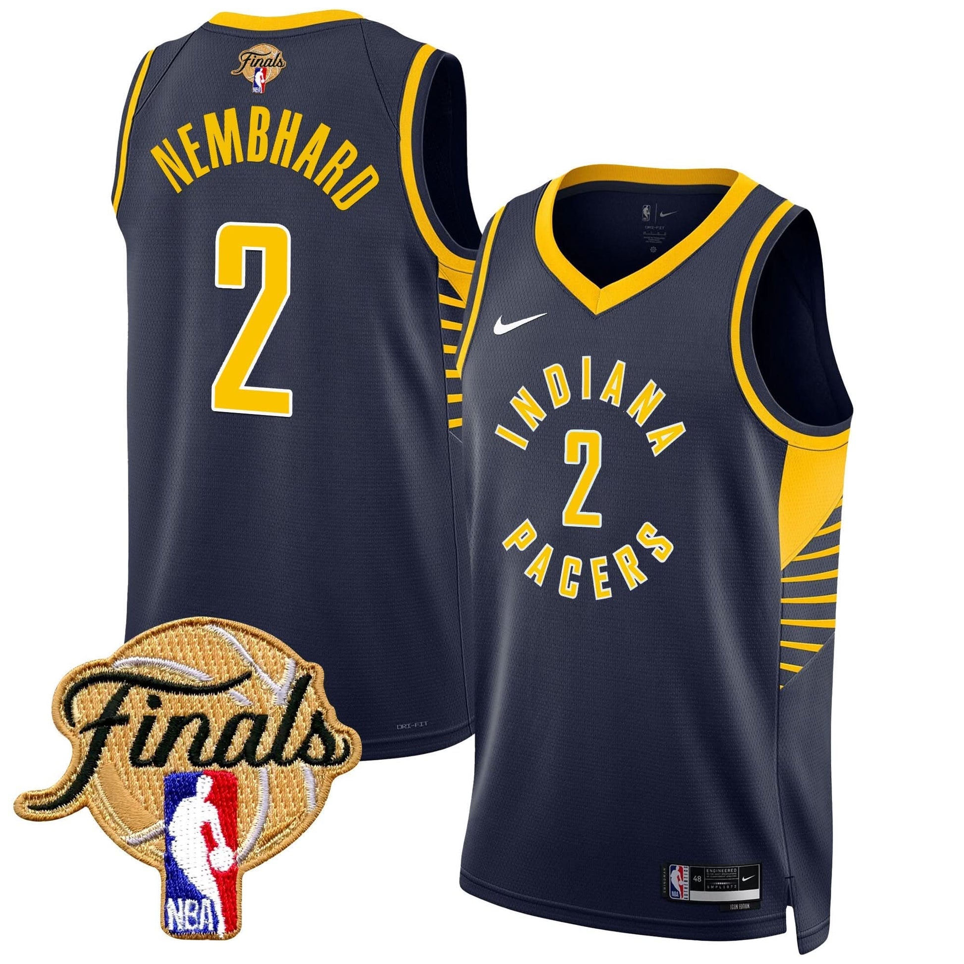 Indiana Pacers 2025 Finals Swingman Jersey - All Stitched