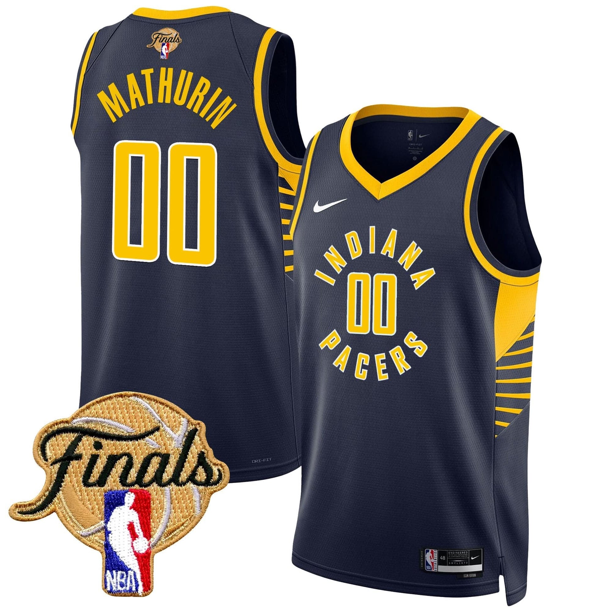 Indiana Pacers 2025 Finals Swingman Jersey - All Stitched