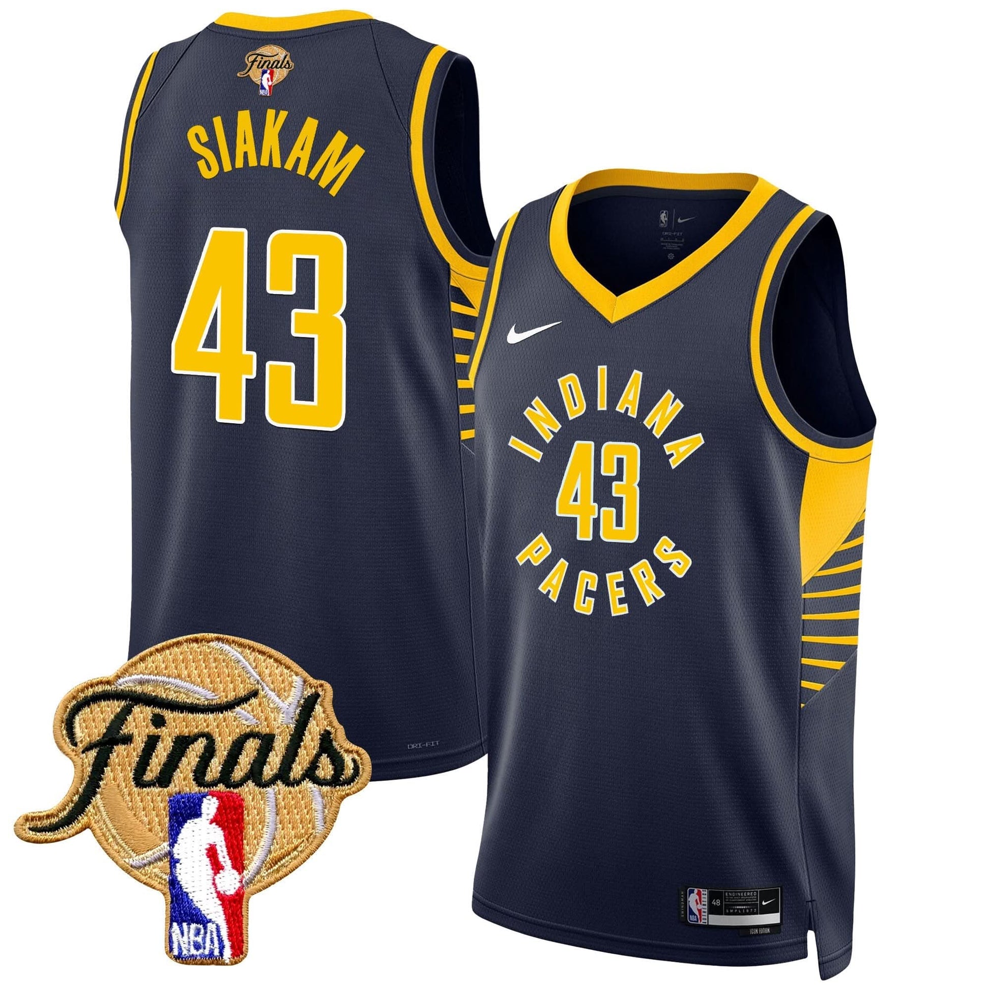 Indiana Pacers 2025 Finals Swingman Jersey - All Stitched