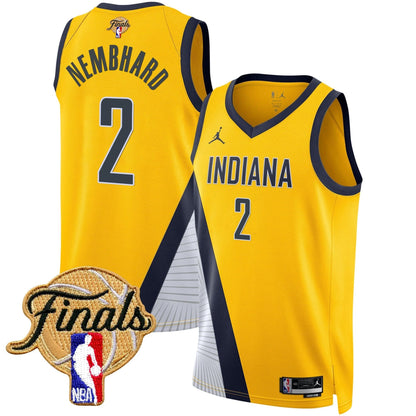 Indiana Pacers 2025 Finals Swingman Jersey - All Stitched