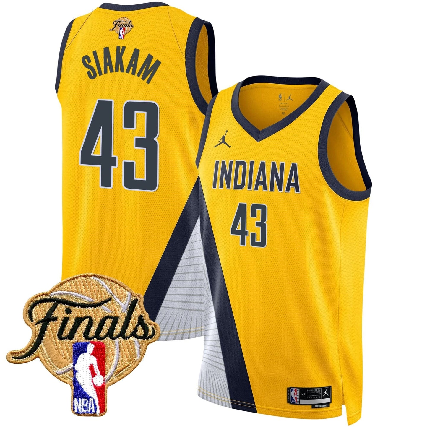 Indiana Pacers 2025 Finals Swingman Jersey - All Stitched