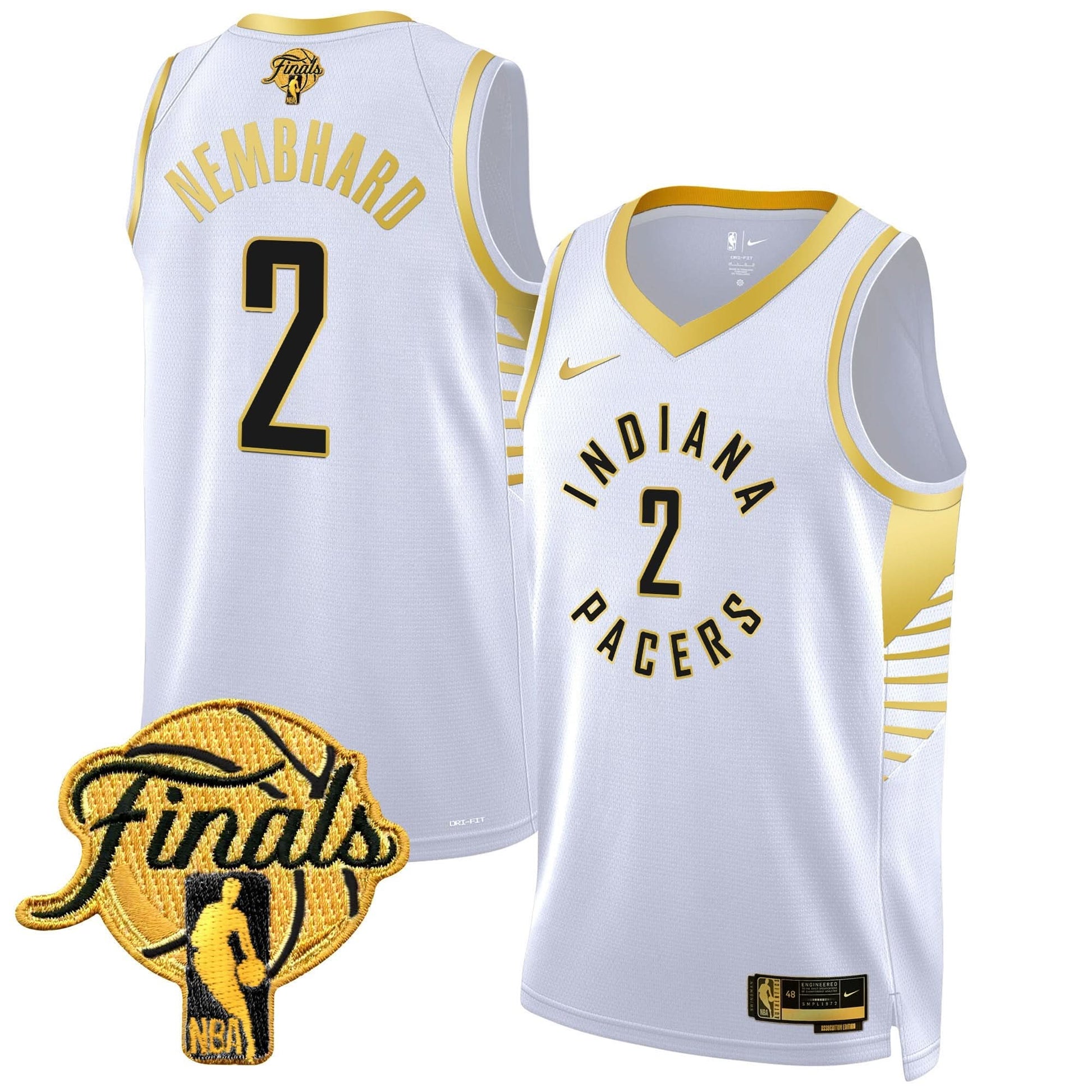 Indiana Pacers 2025 Finals Swingman Jersey - All Stitched