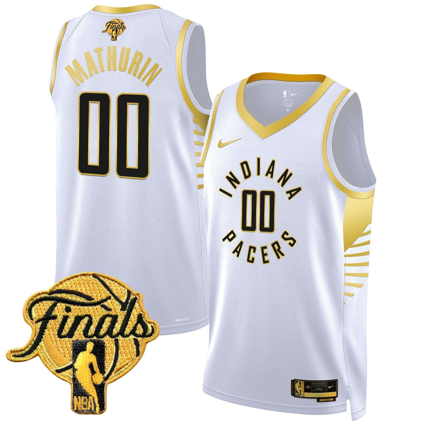 Indiana Pacers 2025 Finals Swingman Jersey - All Stitched