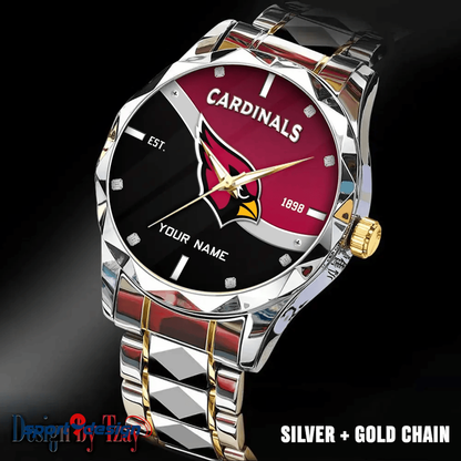 Arizona Cardinals Warterproof Sports Men Watches Top Brand Luxury Clock Style 2025