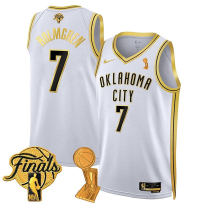 OKC Thunder 24/25 Jersey - Trophy + Final Patch -  All Stitched