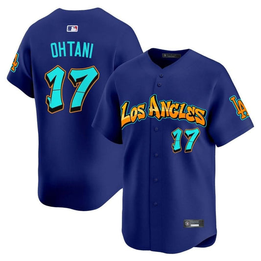 Los Angeles Dodgers 'Graffiti Street Style Edition' Vapor Premier Limited Jersey - All Stitched