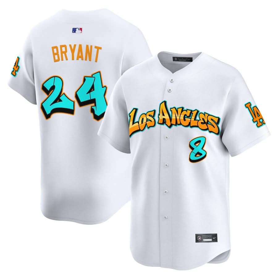 Los Angeles Dodgers 'Graffiti Street Style Edition' Vapor Premier Limited Jersey - All Stitched