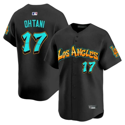 Los Angeles Dodgers 'Graffiti Street Style Edition' Vapor Premier Limited Jersey - All Stitched