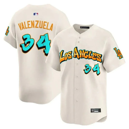 Los Angeles Dodgers 'Graffiti Street Style Edition' Vapor Premier Limited Jersey - All Stitched
