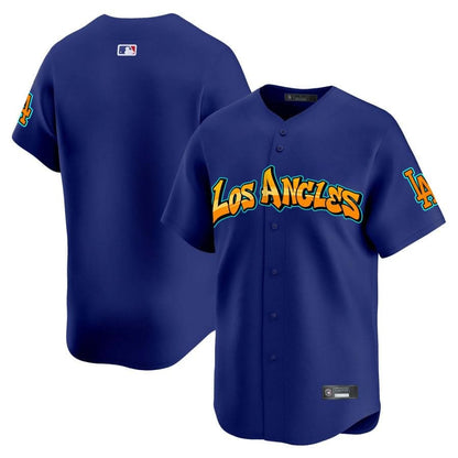 Los Angeles Dodgers 'Graffiti Street Style Edition' Vapor Premier Limited Jersey - All Stitched