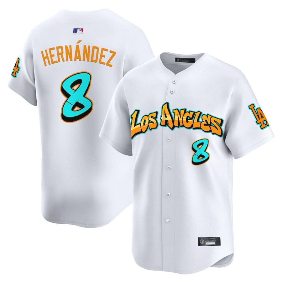 Los Angeles Dodgers 'Graffiti Street Style Edition' Vapor Premier Limited Jersey - All Stitched