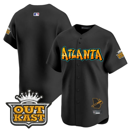 Atlanta Braves 'Graffiti A-Town Edition' Vapor Premier Limited Jersey - All Stitched
