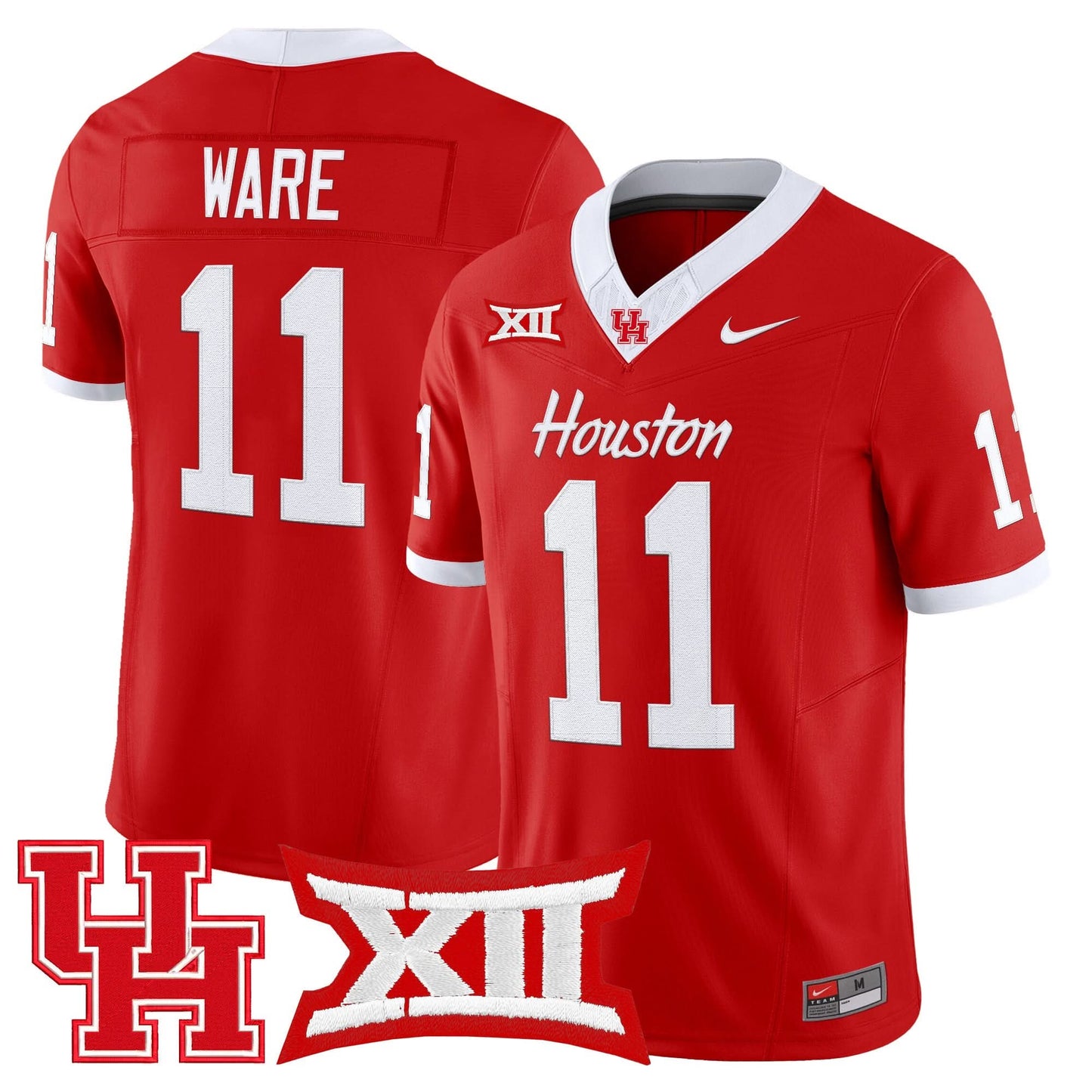 Houston Cougars 2025 Vapor Limited Jersey - All Stitched