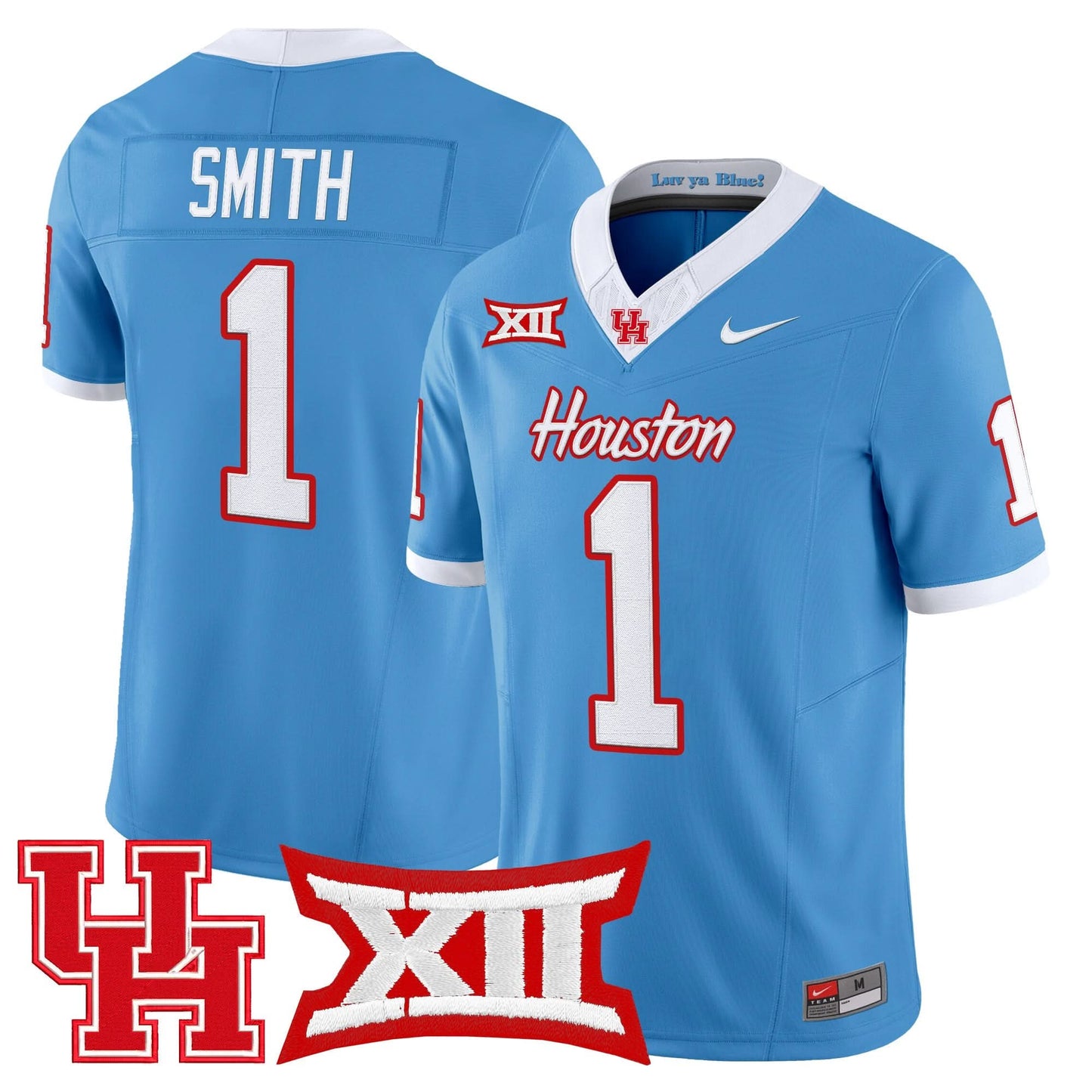 Houston Cougars 2025 Vapor Limited Jersey - All Stitched