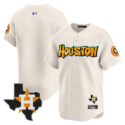 Houston Astros 'Graffiti H-Town Edition' Vapor Premier Limited Jersey - All Stitched