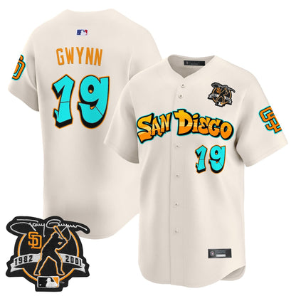 San Diego Padres 'Graffiti Barrio Edition' Vapor Premier Limited Jersey - All Stitched