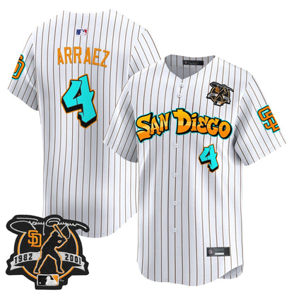 San Diego Padres 'Graffiti Barrio Edition' Vapor Premier Limited Jersey - All Stitched