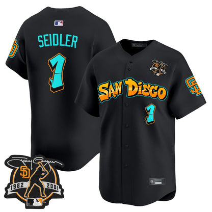 San Diego Padres 'Graffiti Barrio Edition' Vapor Premier Limited Jersey - All Stitched