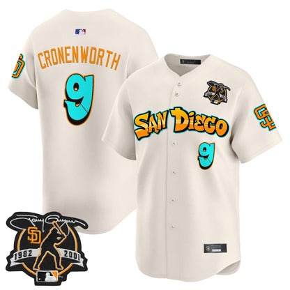 San Diego Padres 'Graffiti Barrio Edition' Vapor Premier Limited Jersey - All Stitched