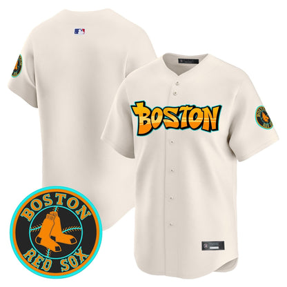 Boston Red Sox 'Graffiti Streetstyle Edition' Vapor Premier Limited Jersey - All Stitched