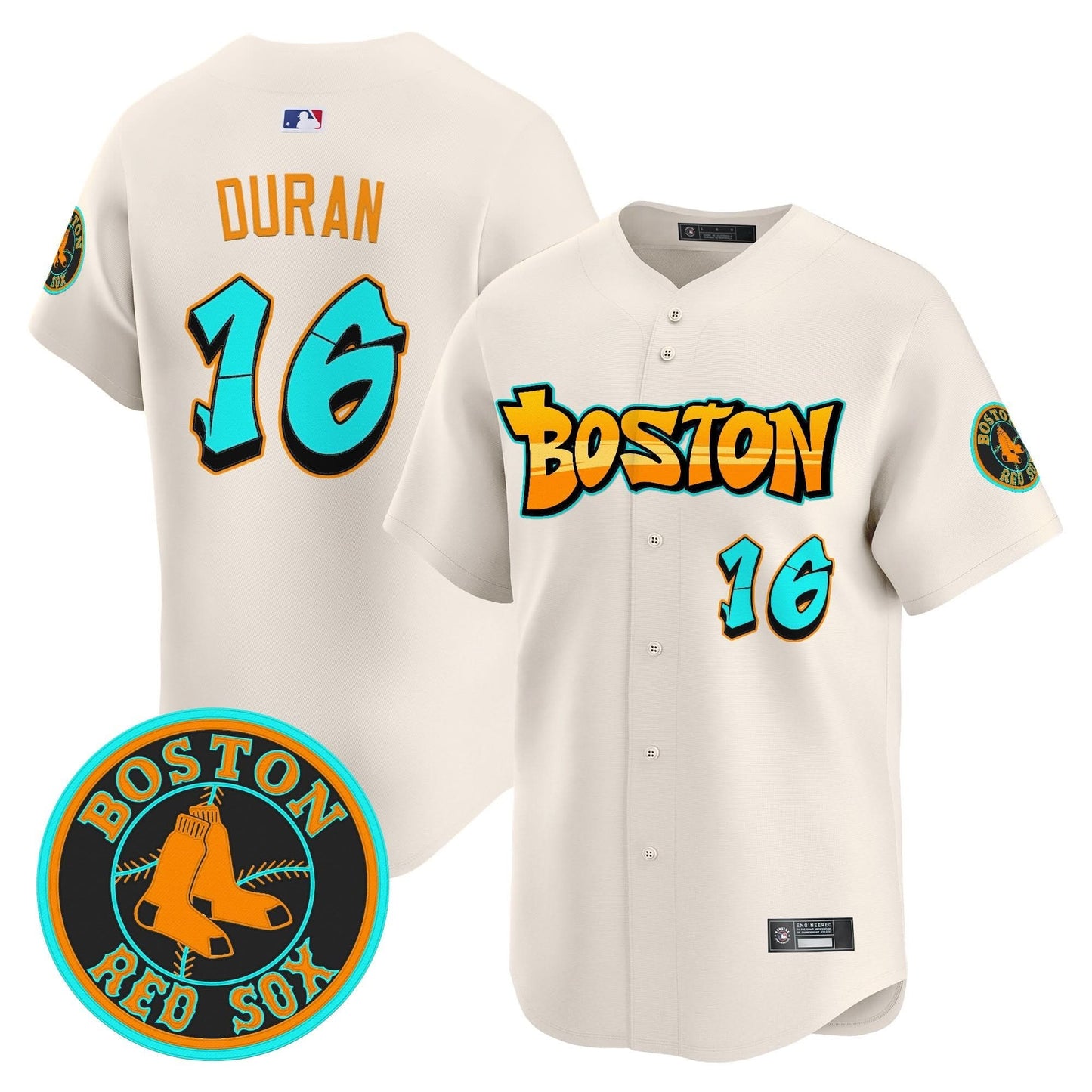 Boston Red Sox 'Graffiti Streetstyle Edition' Vapor Premier Limited Jersey - All Stitched