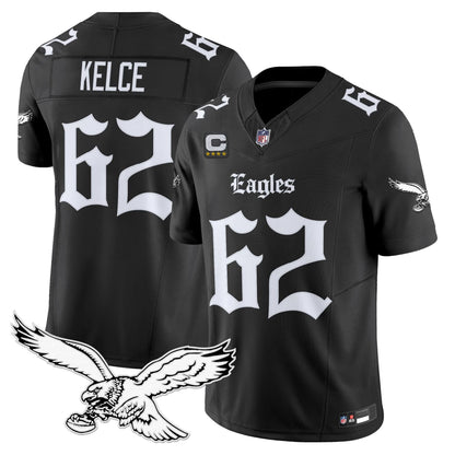 Philadelphia Eagles 'Gothic Philly Edition' Vapor Limited Jersey - All Stitched