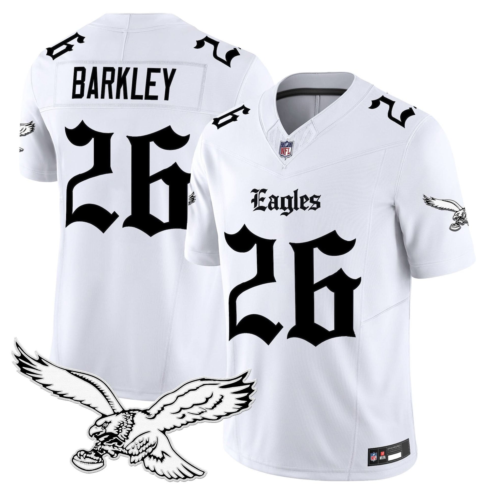 Philadelphia Eagles 'Gothic Philly Edition' Vapor Limited Jersey - All Stitched