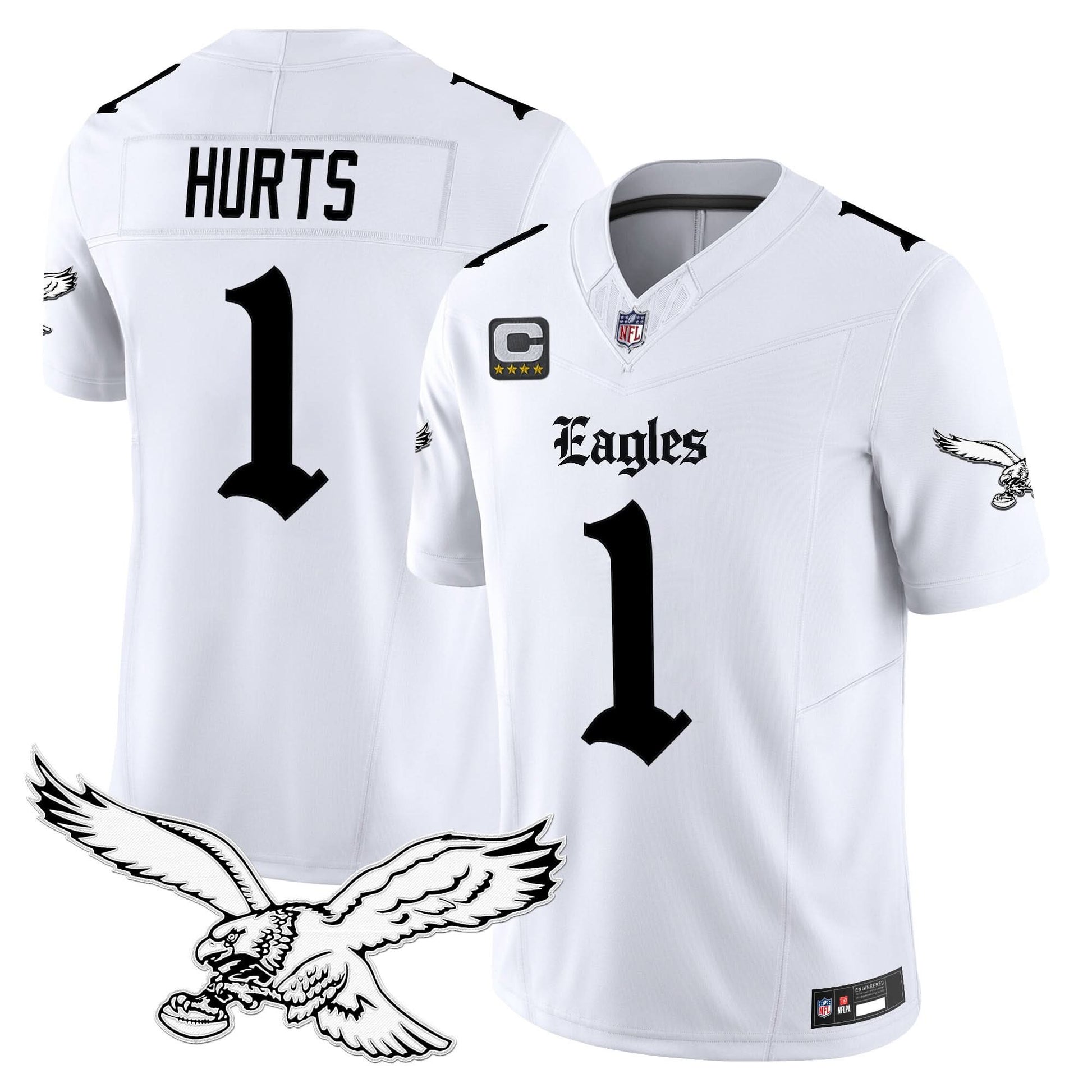 Philadelphia Eagles 'Gothic Philly Edition' Vapor Limited Jersey - All Stitched
