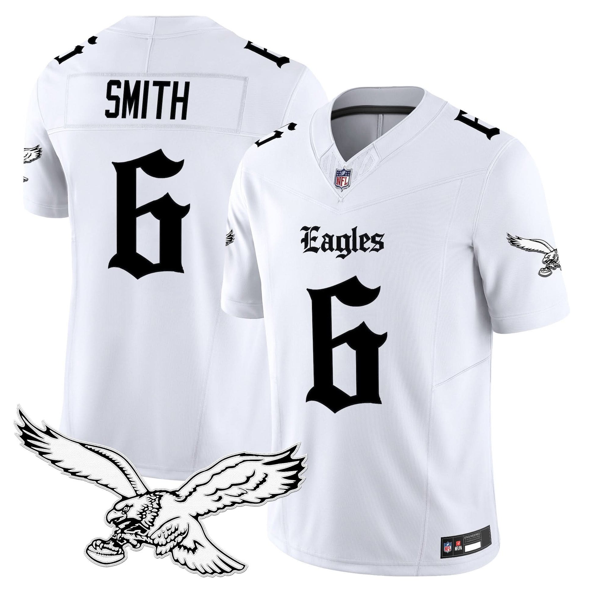 Philadelphia Eagles 'Gothic Philly Edition' Vapor Limited Jersey - All Stitched