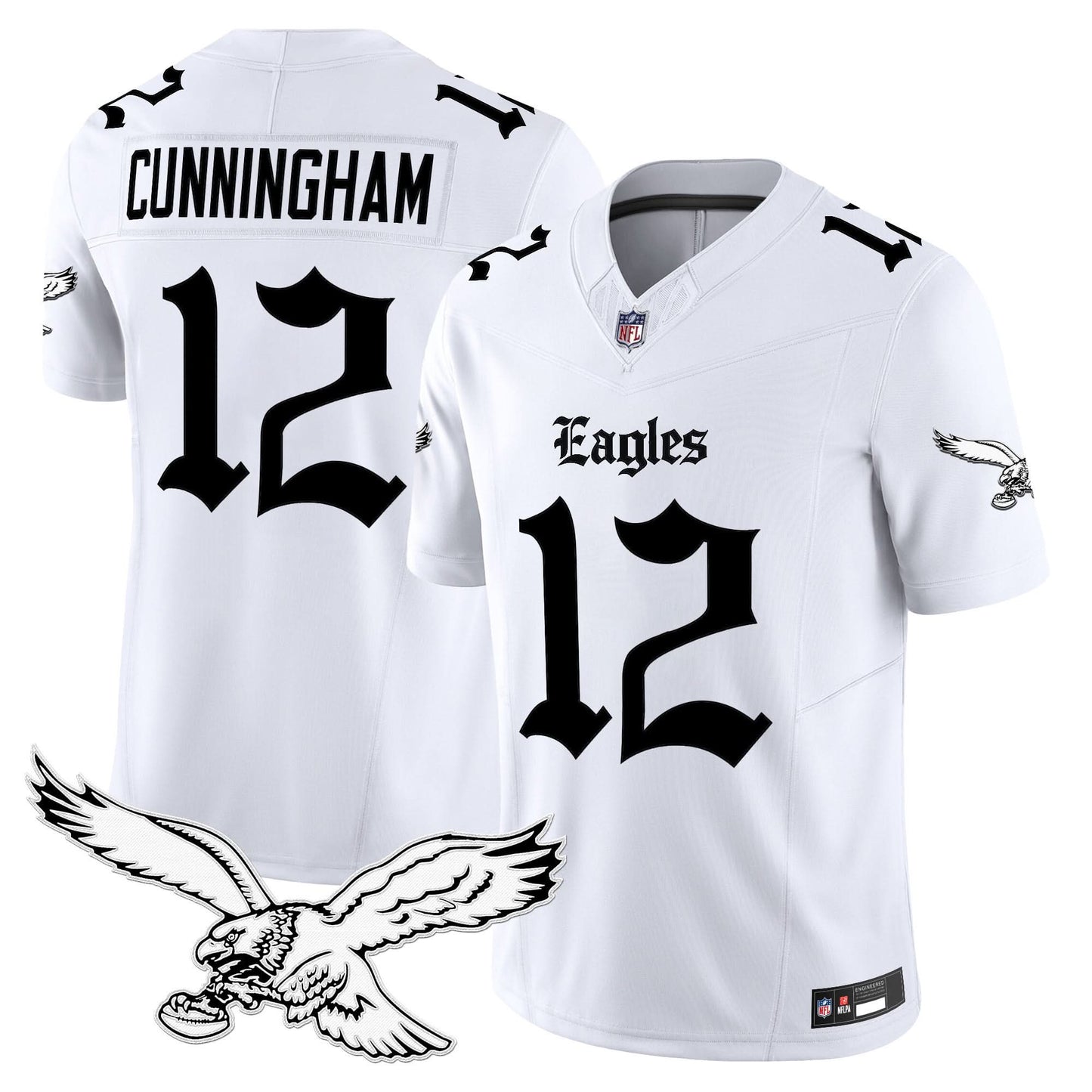 Philadelphia Eagles 'Gothic Philly Edition' Vapor Limited Jersey - All Stitched