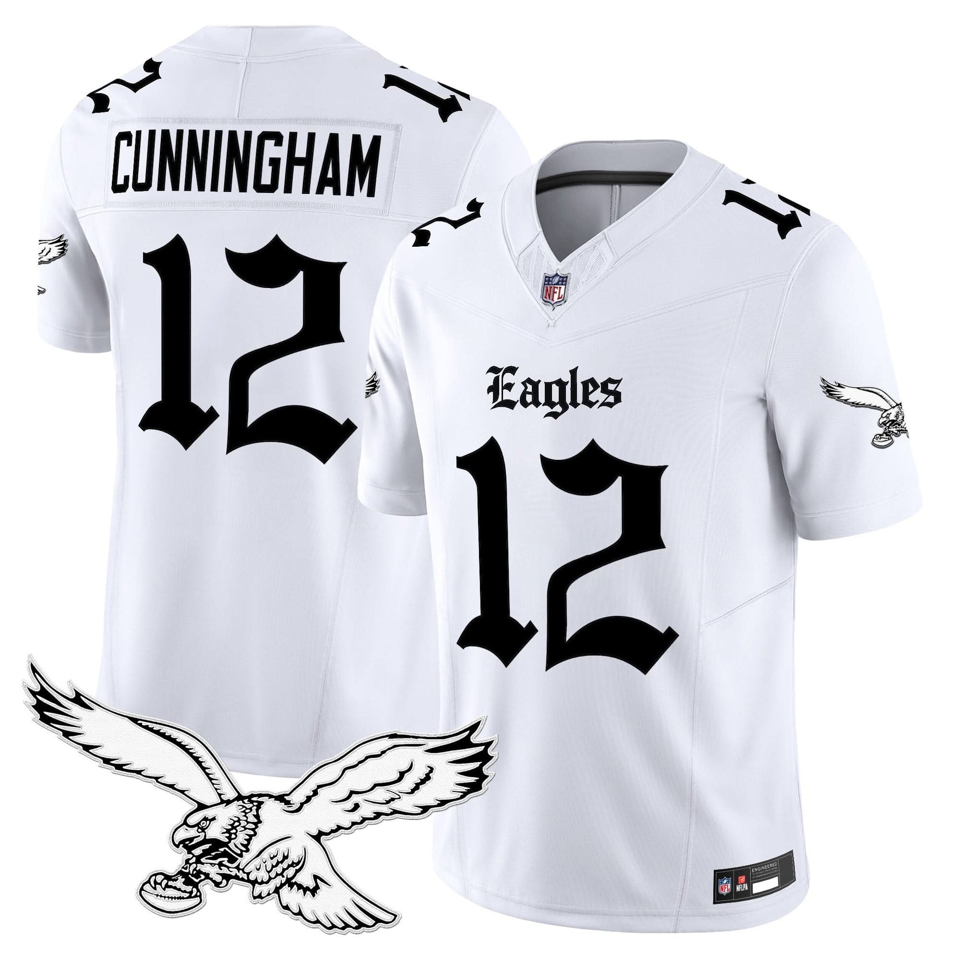 Philadelphia Eagles 'Gothic Philly Edition' Vapor Limited Jersey - All Stitched