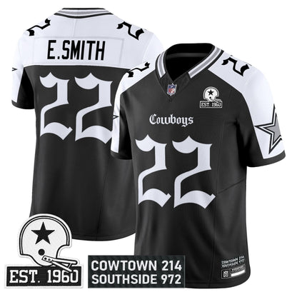 Dallas Cowboys 'Gothic Lone Star Edition' Vapor Limited Jersey - All Stitched
