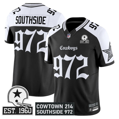 Dallas Cowboys 'Gothic Lone Star Edition' Vapor Limited Jersey - All Stitched
