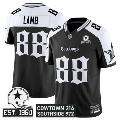 Dallas Cowboys 'Gothic Lone Star Edition' Vapor Limited Jersey - All Stitched