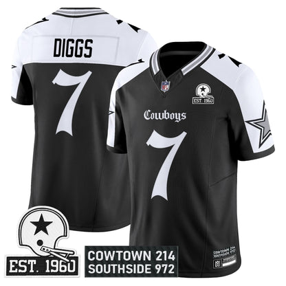Dallas Cowboys 'Gothic Lone Star Edition' Vapor Limited Jersey - All Stitched