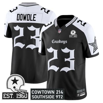 Dallas Cowboys 'Gothic Lone Star Edition' Vapor Limited Jersey - All Stitched