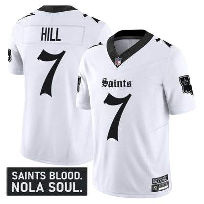 New Orleans Saints 'Gothic Vieux Carré Edition' Vapor Jersey - All Stitched