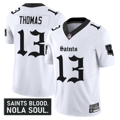 New Orleans Saints 'Gothic Vieux Carré Edition' Vapor Jersey - All Stitched