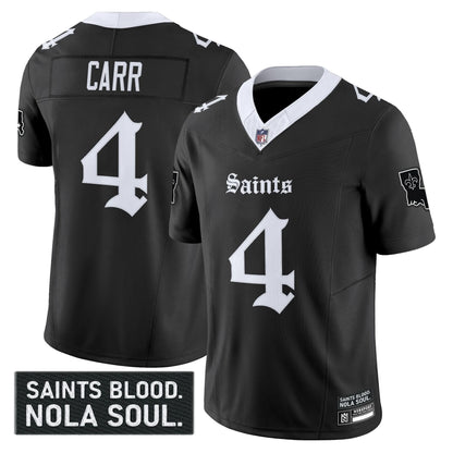 New Orleans Saints 'Gothic Vieux Carré Edition' Vapor Jersey - All Stitched
